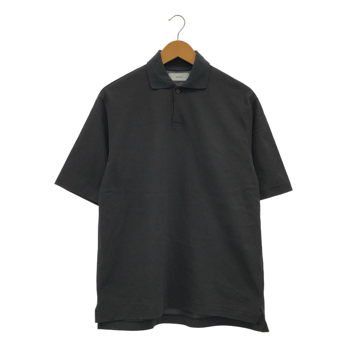 marka | 2025SS | 有機棉阻燃乾式 Kanoko 單扣 Polo 衫 春夏 T 卹 | 1 |