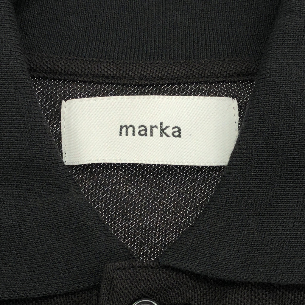 marka | 2025SS | 有機棉阻燃乾式卡諾布單扣 Polo 衫 春夏 T 卹 | 尺寸 1 | 男款