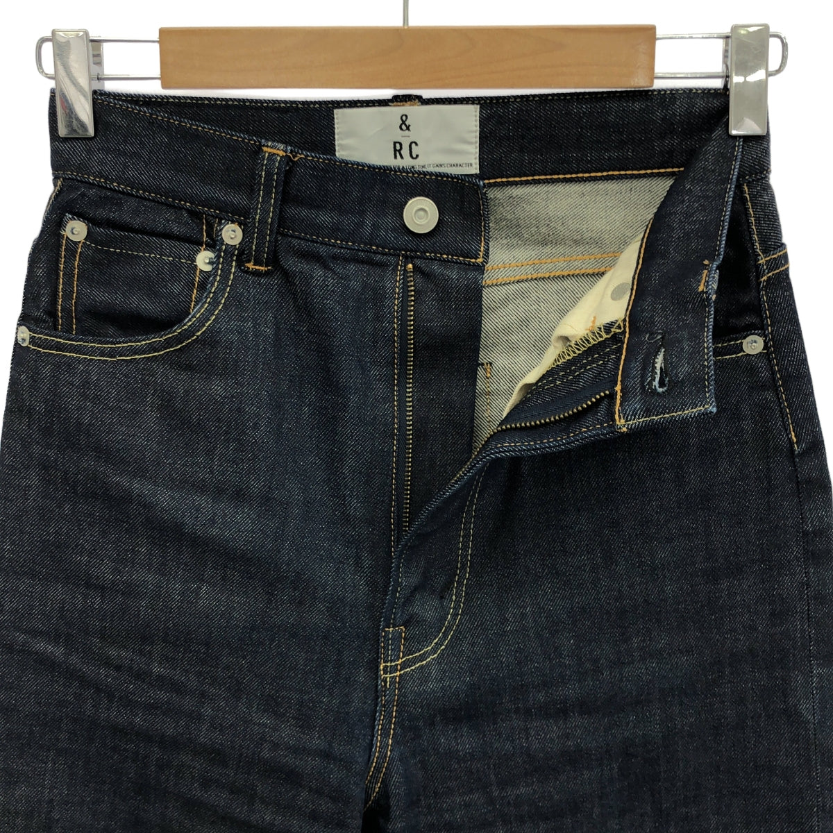 Curensology / Curensology | &lt;&amp;RC&gt; 80 年代彈性牛仔褲 | 36 | 靛藍 | 女款