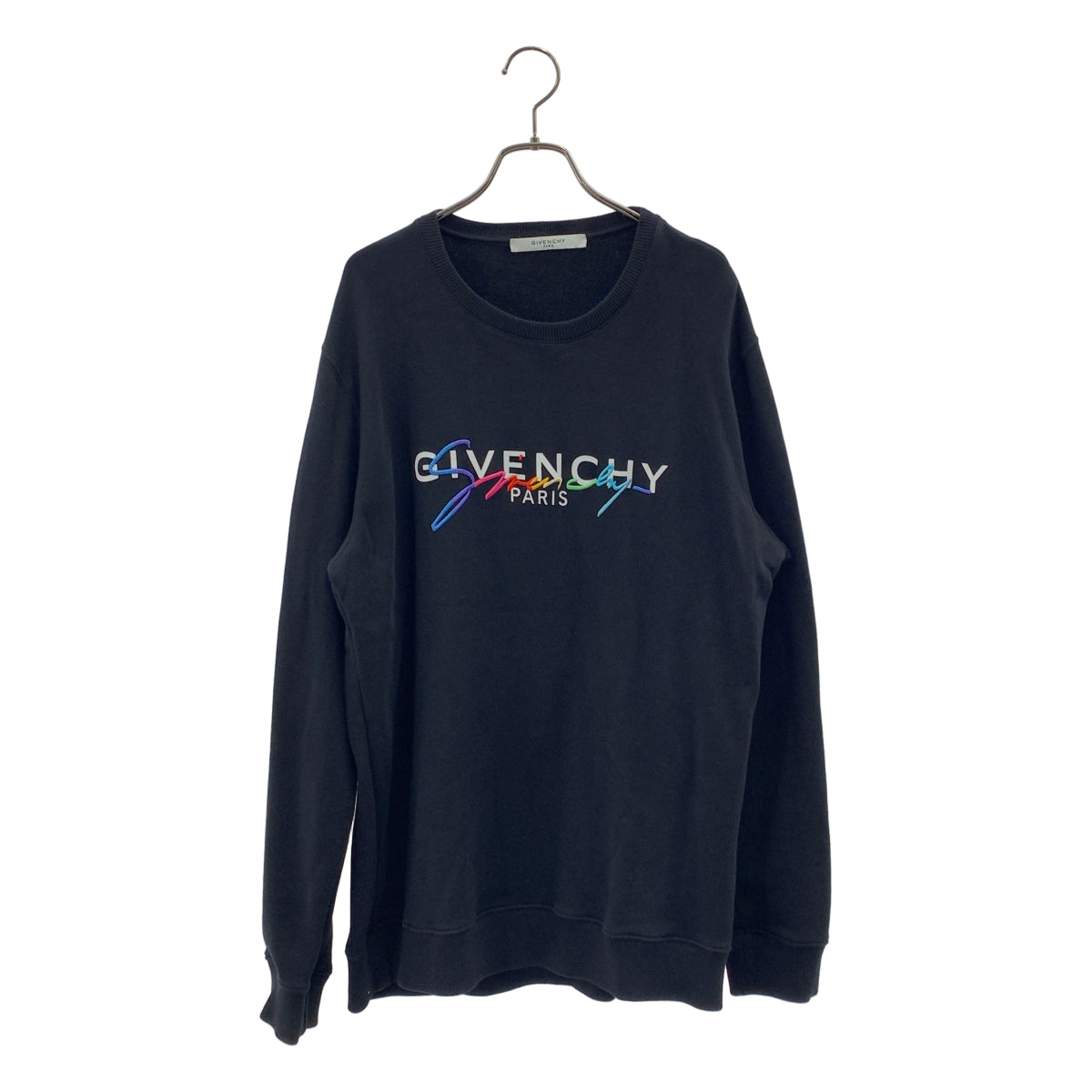 GIVENCHY / ジバンシィ | シグネチャーロゴ 刺しゅう スウェット | S | メンズ