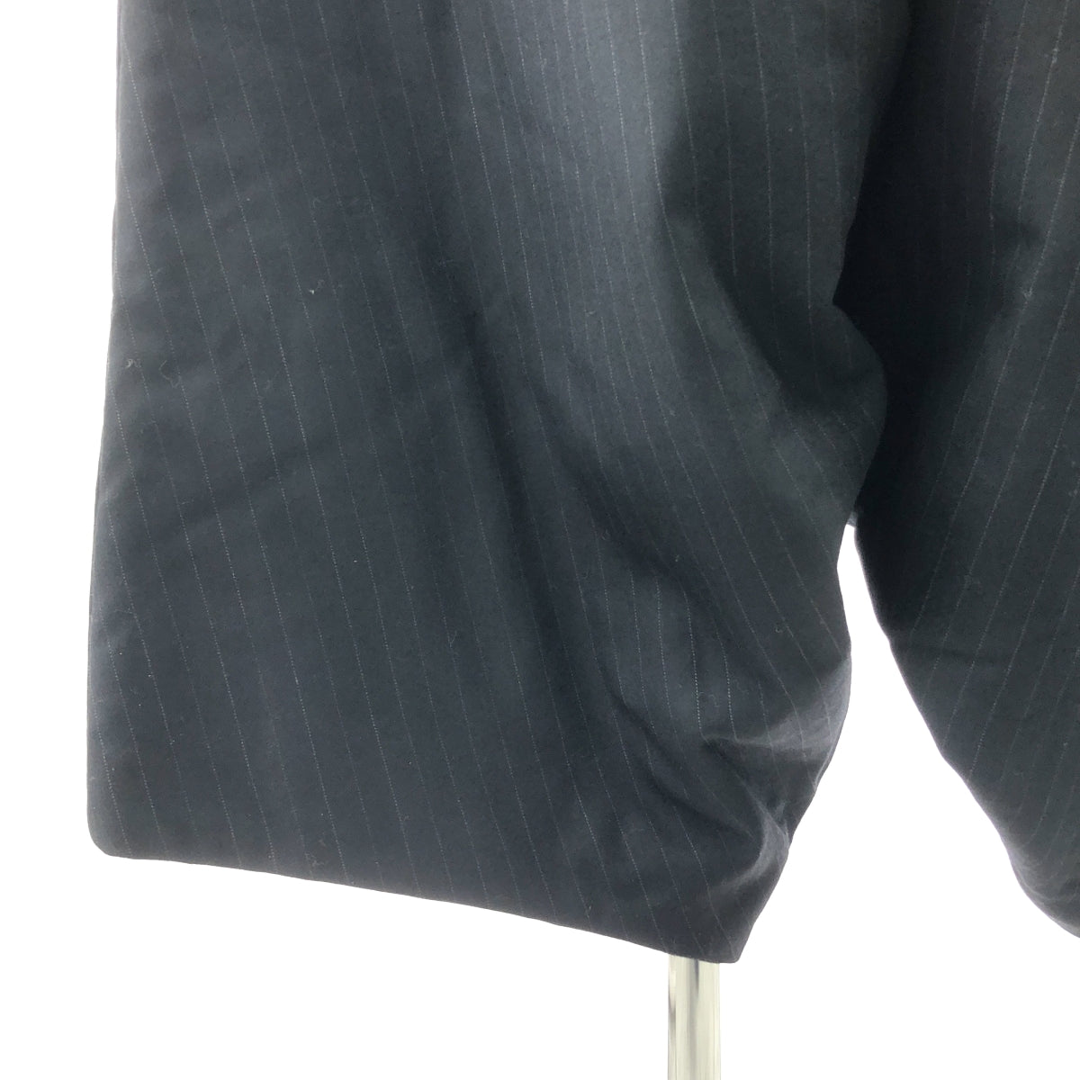 【美品】  COMME des GARCONS / コムデギャルソン | 2010AW | 変形 オーバーシルエット ドローストリング パンツ / 総裏地 | S | ブラック | レディース