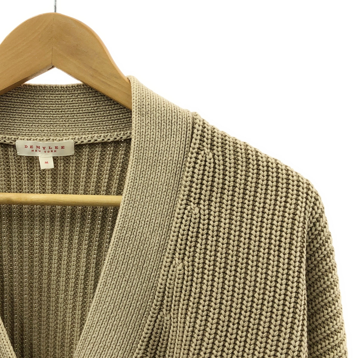 DEMYLEE | 棉質超大針織開襟衫 | M碼 | 女款