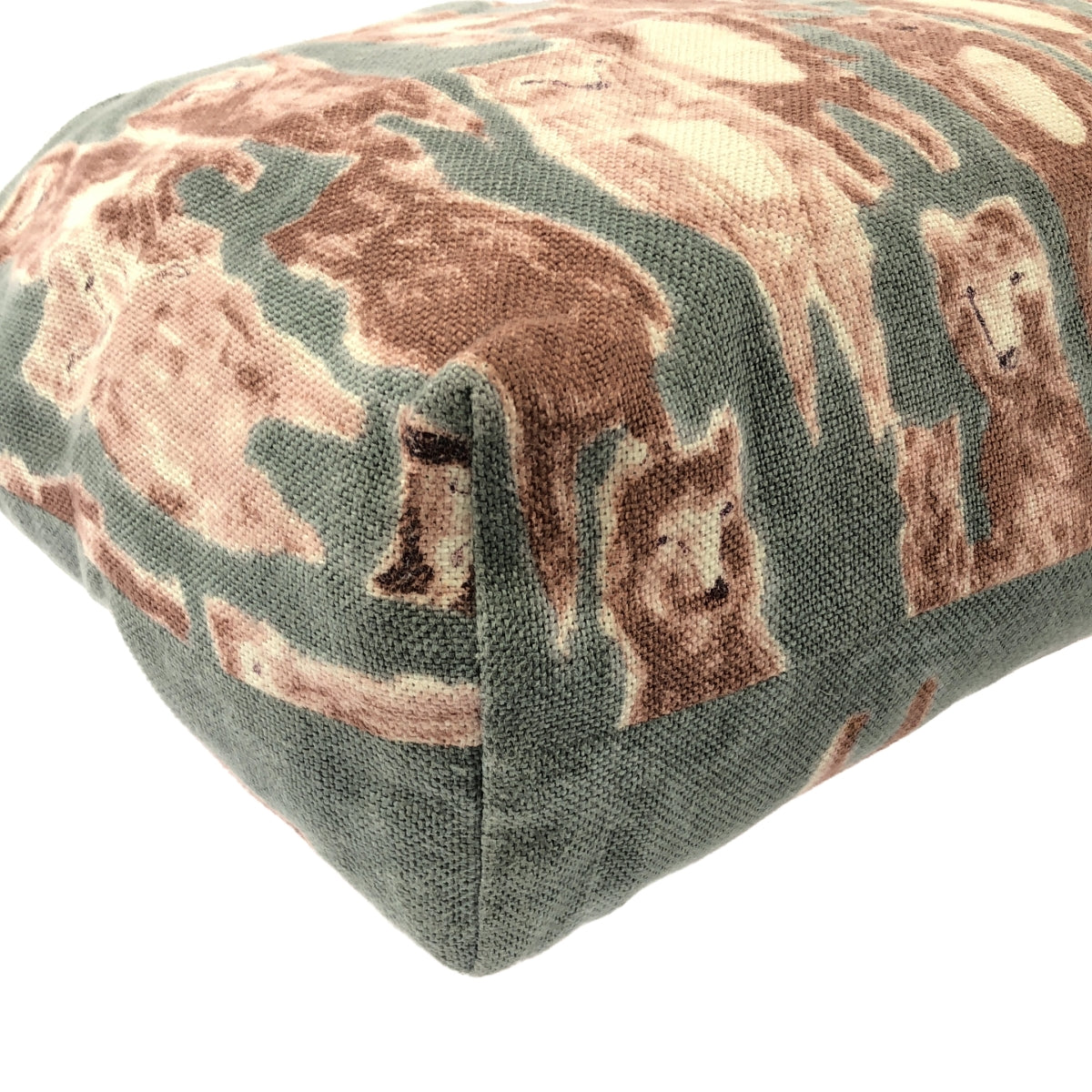 mina perhonen / 미나펠호넨 | alive 얼라이브 총무늬 파니니 린넨 토트백 |