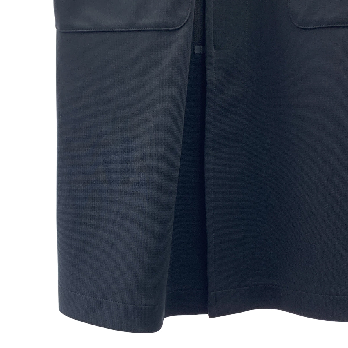 COMME des GARCONS COMME des GARCONS / コムコム | 2015AW | アームライン ジャージー ワンピース | S | ブラック / レッド | レディース