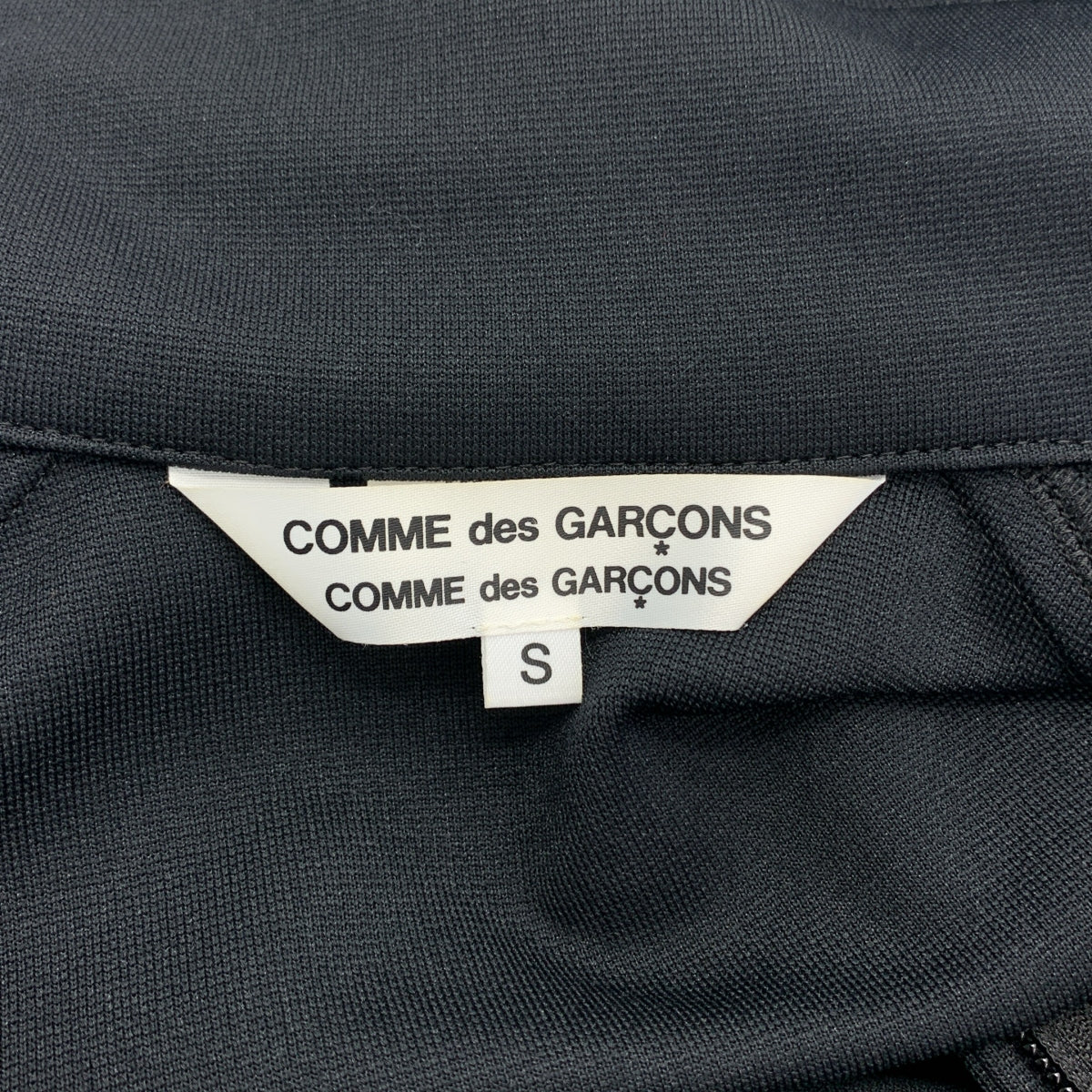 COMME des GARCONS | 2015 秋冬 | 袖口針織洋裝 | S 碼 | 黑色/紅色 | 女款