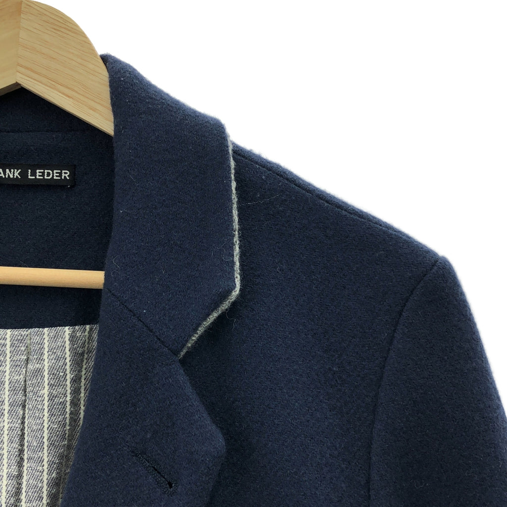 FRANK LEDER / フランクリーダー | ウール テーラードジャケット | XS | ネイビー | メンズ