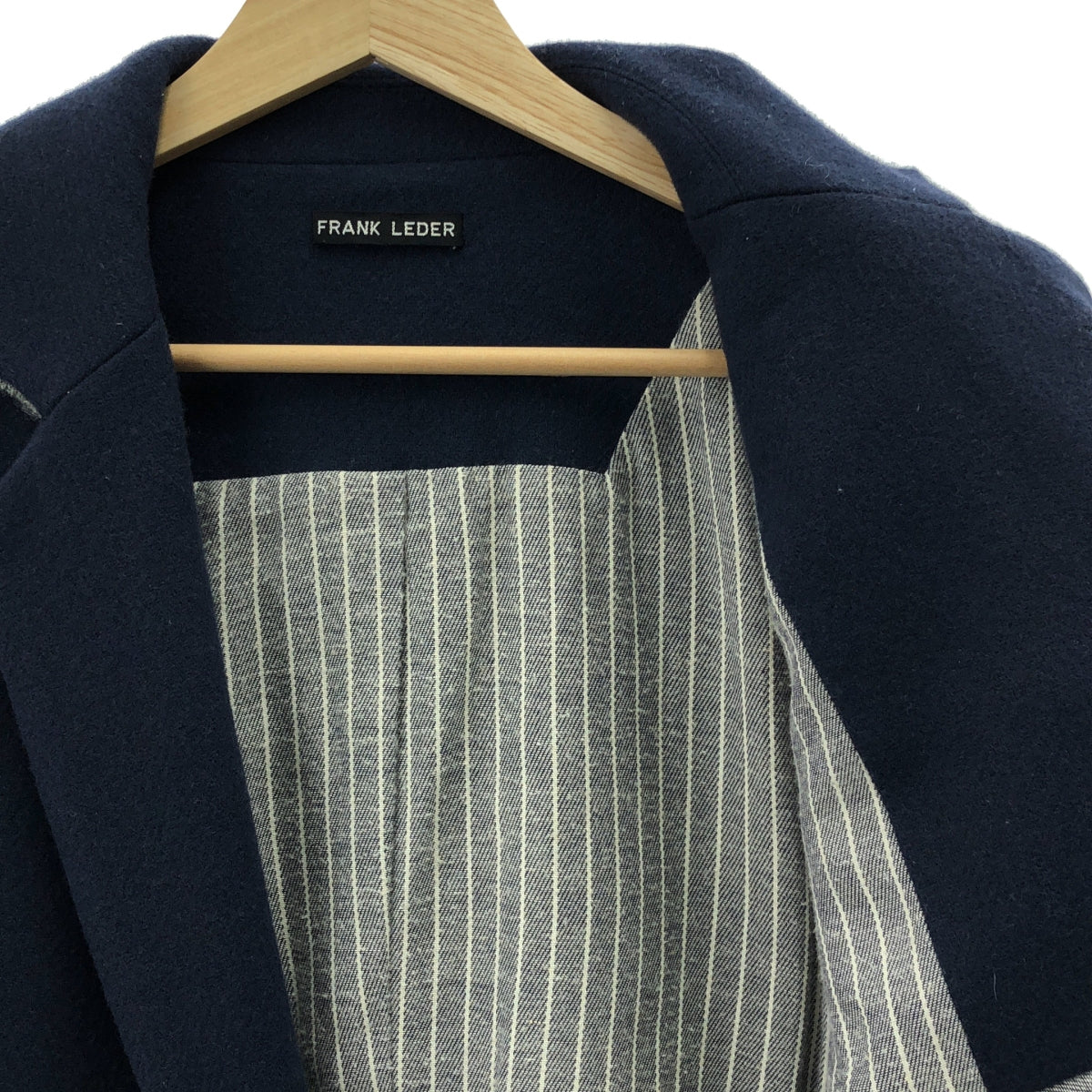 FRANK LEDER / フランクリーダー | ウール テーラードジャケット | XS | ネイビー | メンズ