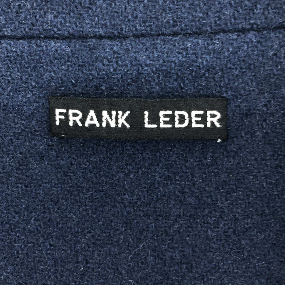 FRANK LEDER / フランクリーダー | ウール テーラードジャケット | XS | ネイビー | メンズ