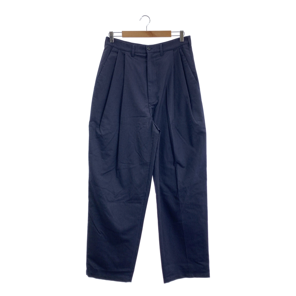 CAMIEL FORTGENS / 카미엘 포트 헨스 | 2021AW | suit pants 울 스트라이프 2 탁 슬랙스 | S |