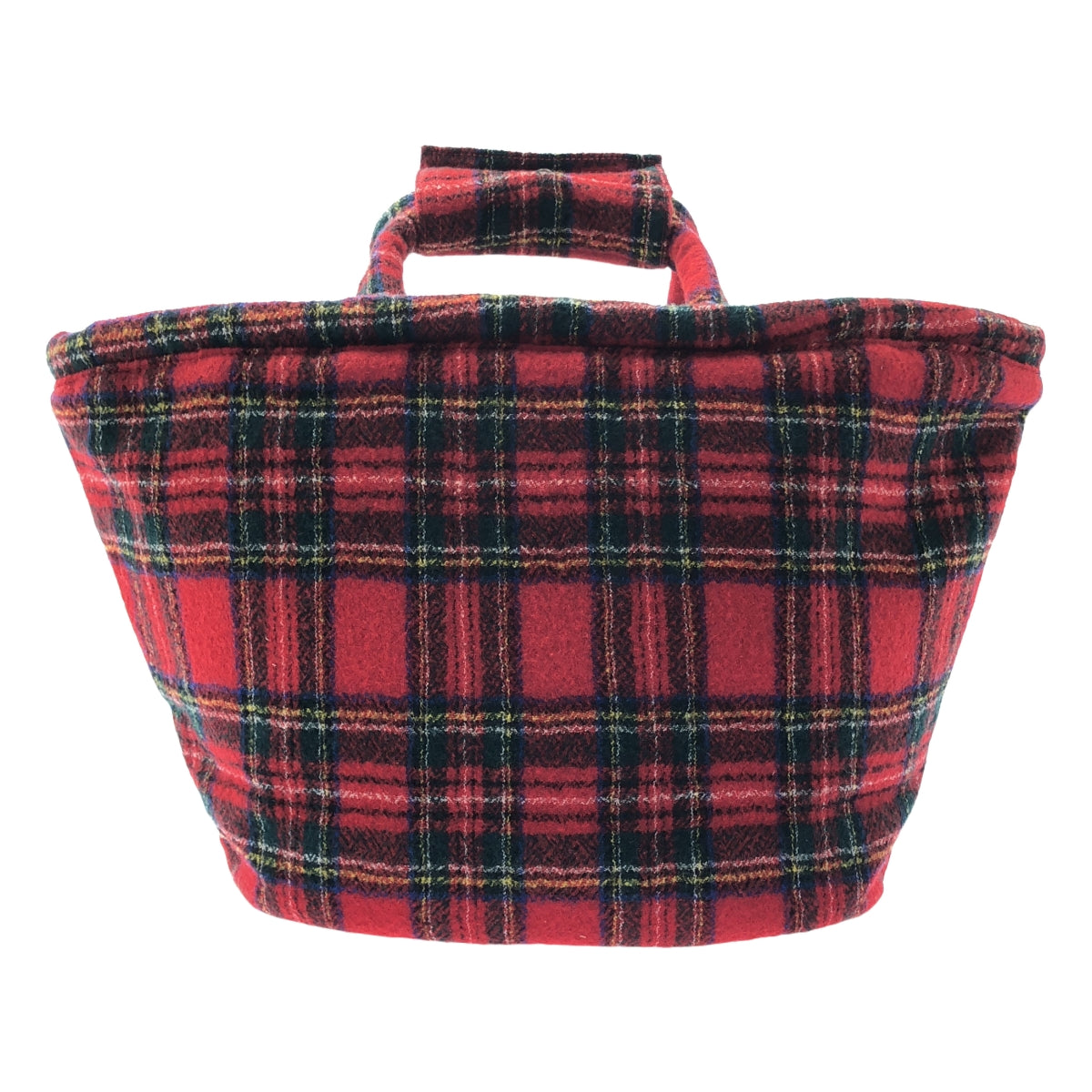 R&amp;D.M.Co / 올드맨즈 재단사 | WOOL TARTAN CHECK MARCHE BAG 울 타탄 체크 마르쉐 백 | F | 여성