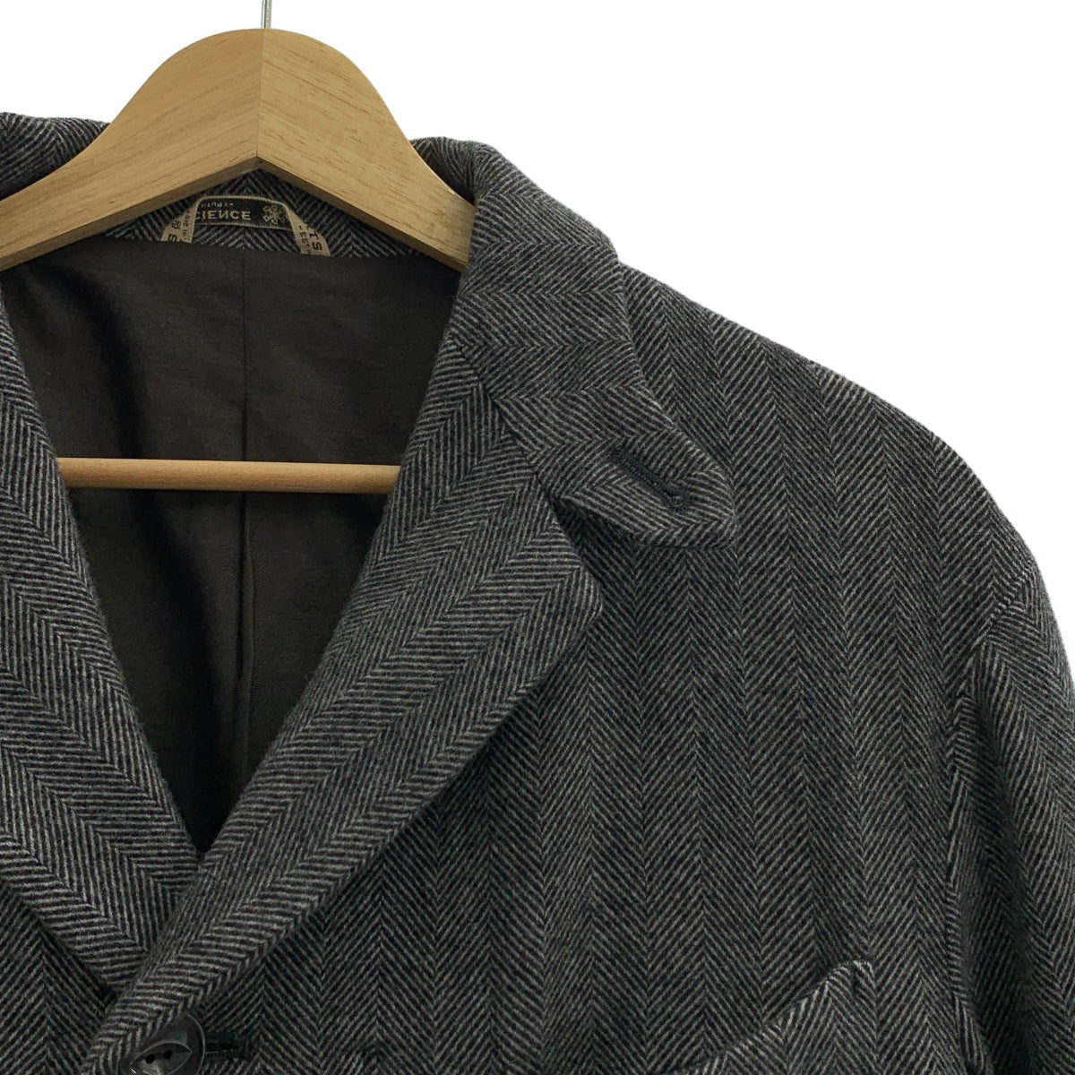 ARTS&SCIENCE ウールチェスターコート 美品】 ARTS&SCIENCE / アーツアンドサイエンス | ウール カシミヤ