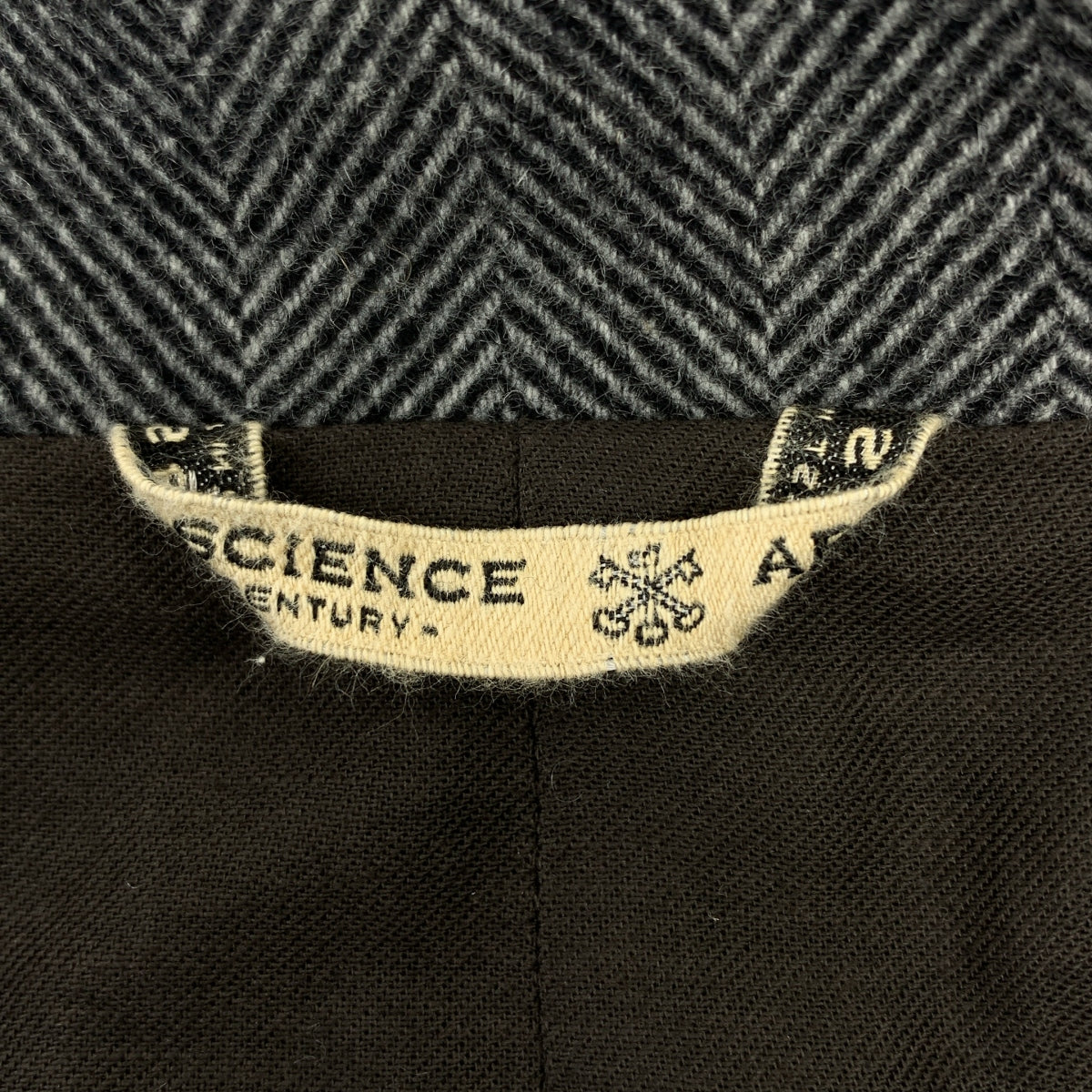 【美品】  ARTS&SCIENCE / アーツアンドサイエンス | ウール カシミヤ ヘリンボーン チェスターコート | 3 | グレー | レディース