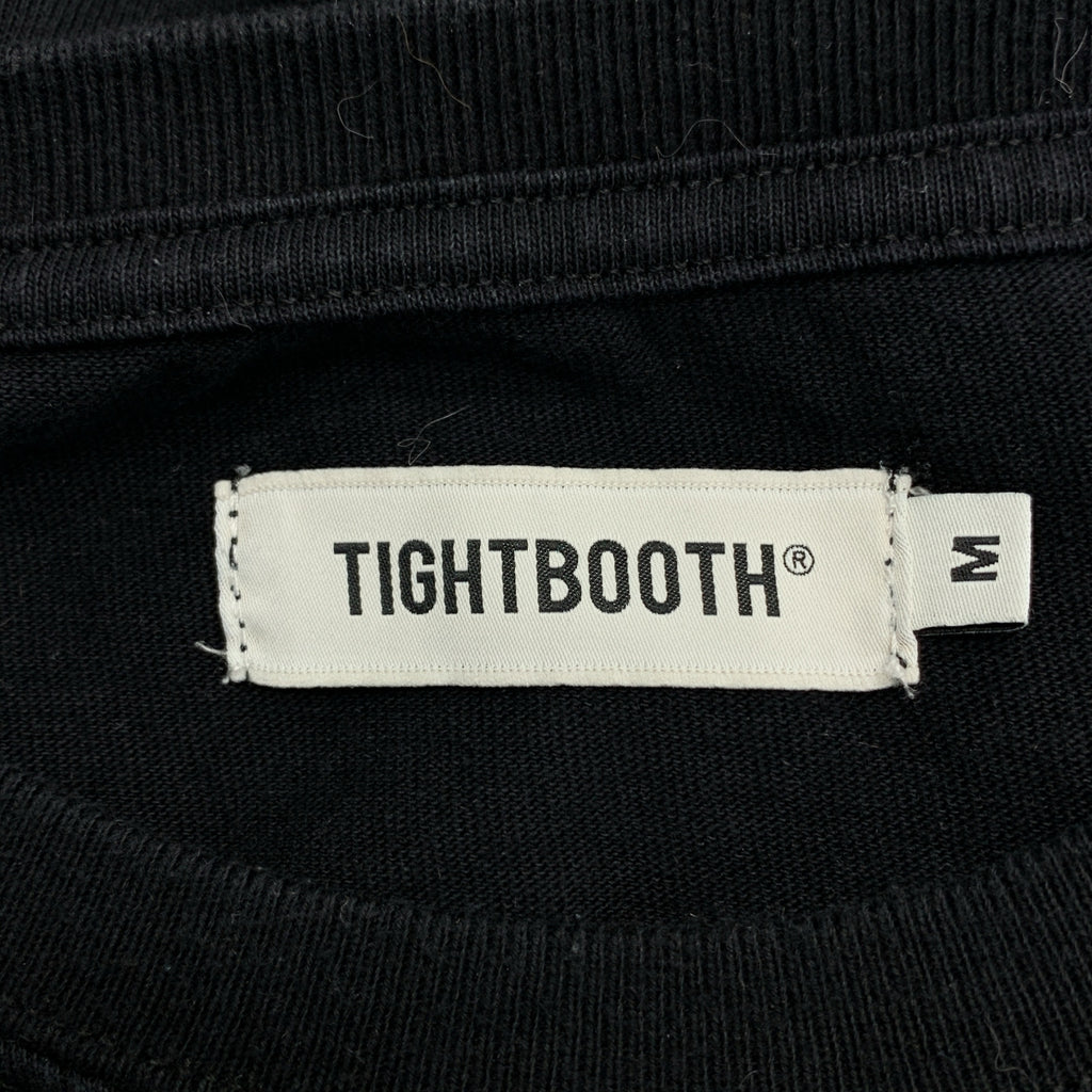 TIGHTBOOTH PRODUCTION / タイトブースプロダクション | 2022SS | SMOKE UP SON T-SHIRT マリア 煙草 Tシャツ | M | ブラック | メンズ