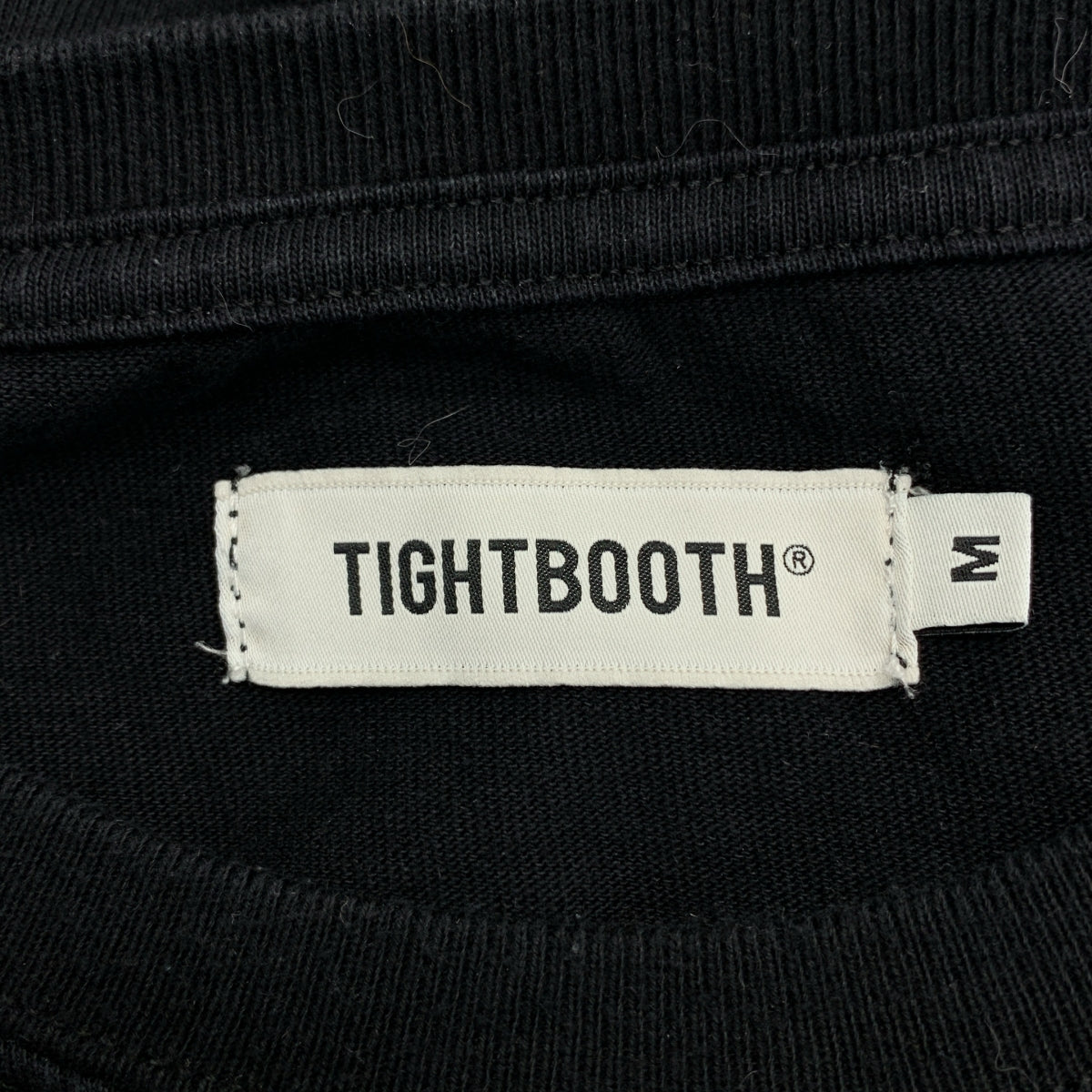 TIGHTBOOTH PRODUCTION | 2022SS | SMOKE UP SON T卹 | M | 黑色 | 男款