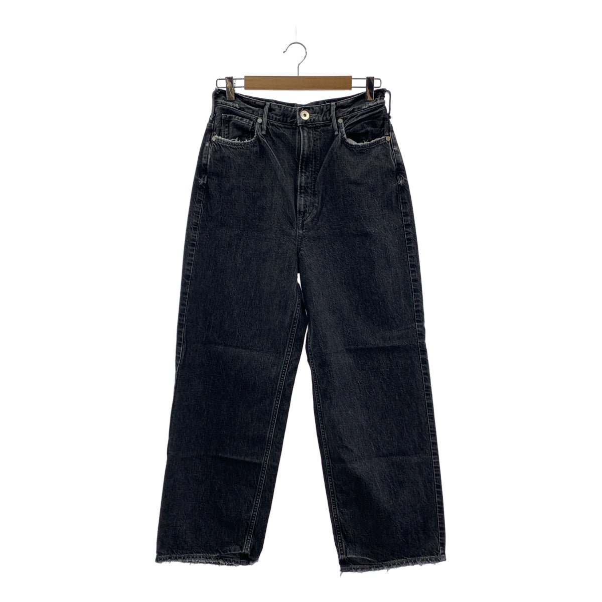 上衣高腰 | THE GARNET 寬直筒牛仔褲 | 尺寸 26 | 女款