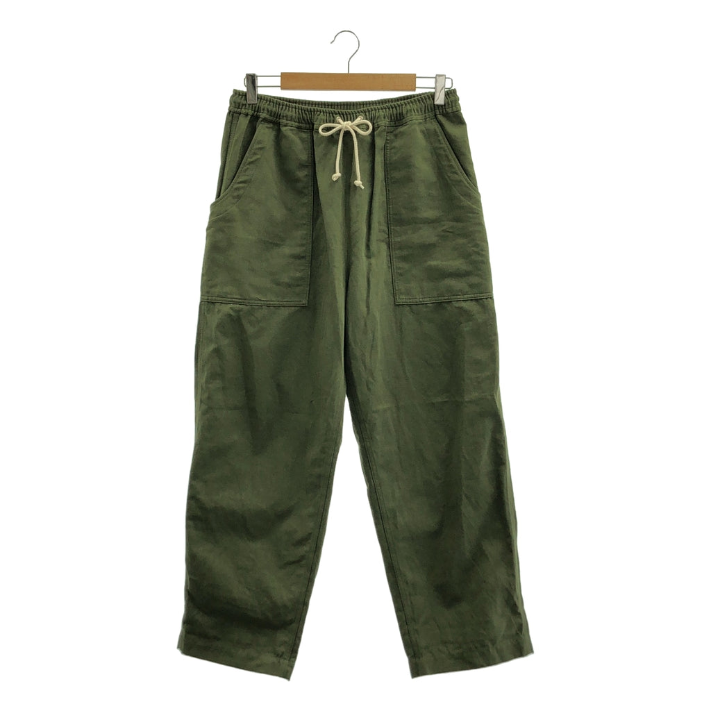 COMME des GARÇONS HOMME | 2025 春夏 |棉亞麻人字紋麵包師長褲| SHOPBOP尺寸 XS |男士