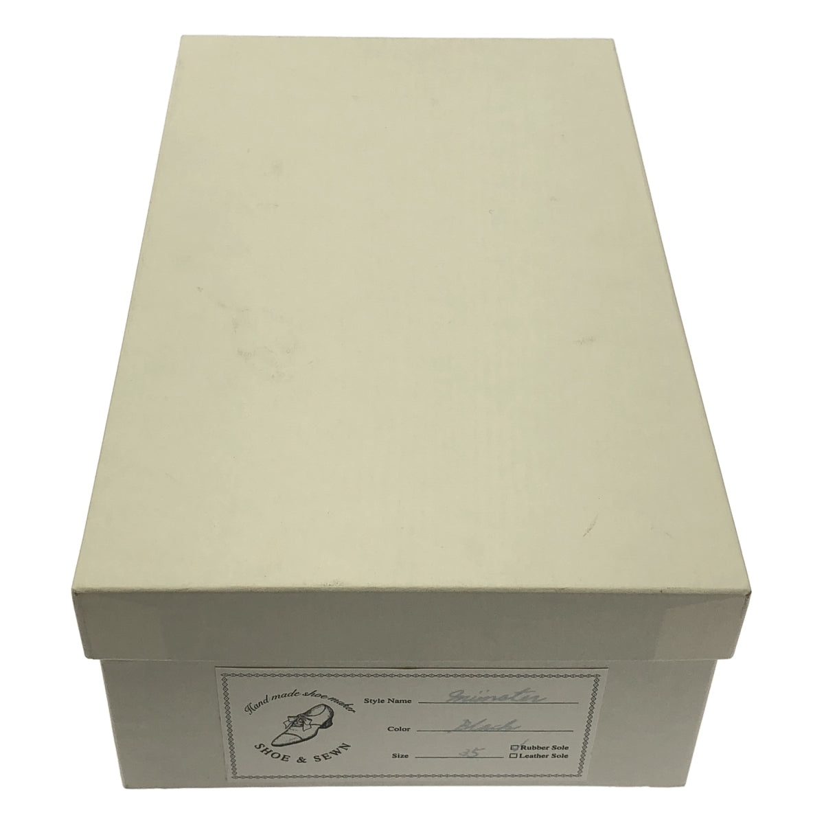 【美品】  SHOE&SEWN / シュー＆ソーン | レザー ラウンドトゥ ストラップ シューズ | 35 | ブラック | レディース