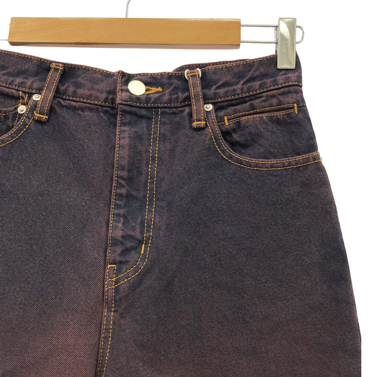 perverze デニムパンツ PERVERZE / パーバーズ | High-rise Wide-Leg Denim