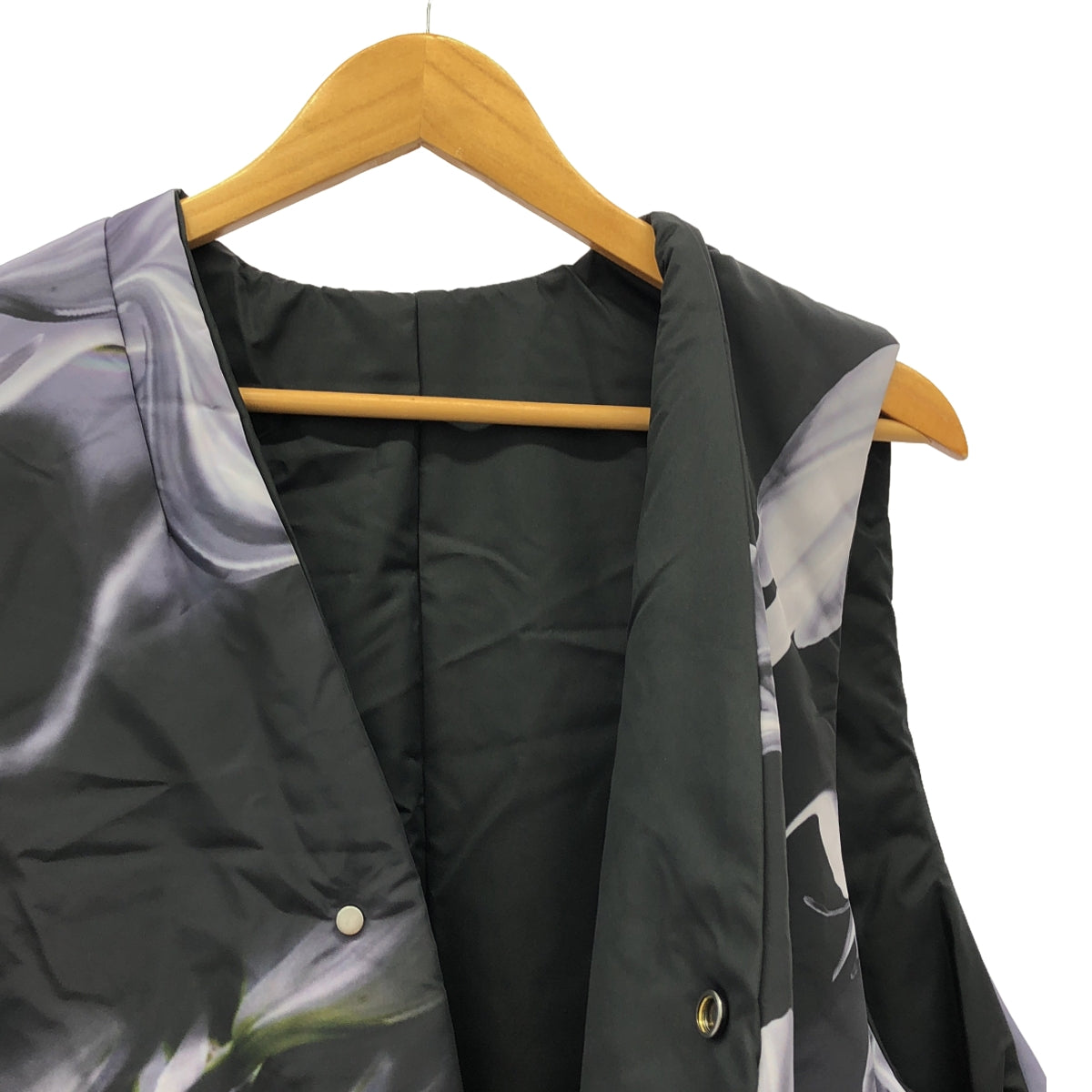 [New] prasthana / Prasthana | Reversible padding vest [clg/fw#1] / Vest | M | Navy | Men's