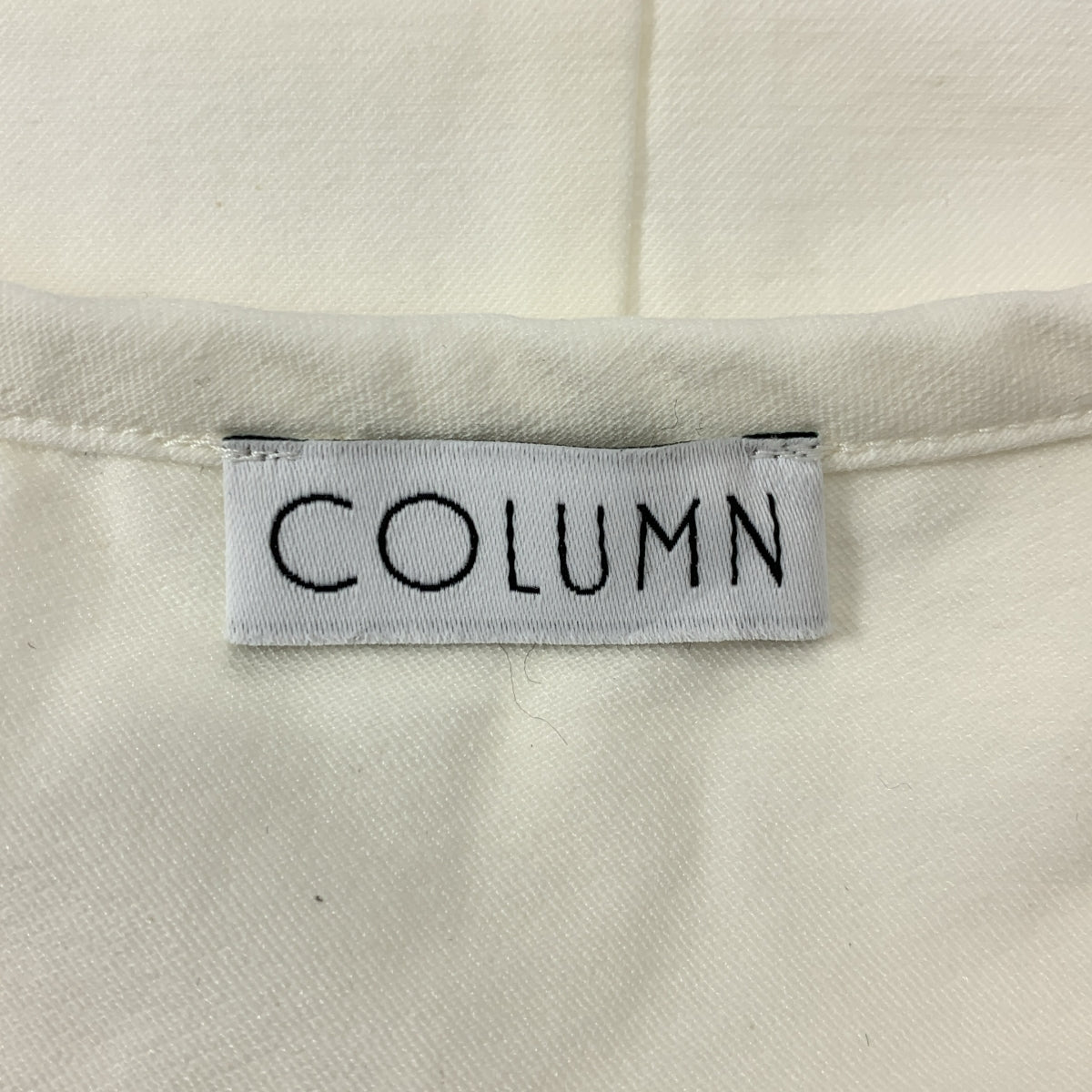 COLUMN | 棉質超大襯衫 | F |