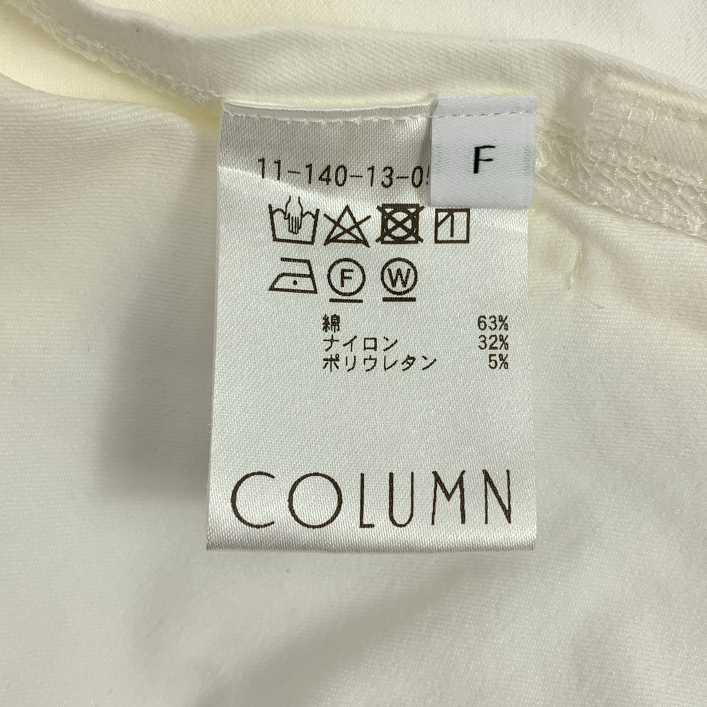 COLUMN | 棉質超大襯衫 | F |
