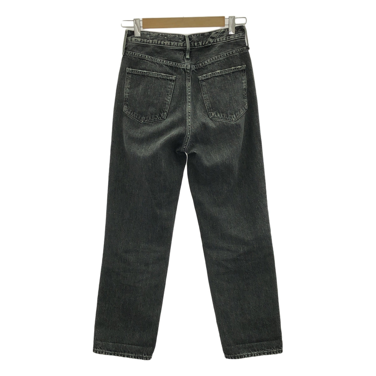 upper hights / アッパーハイツ | THE MINE / ダメージ加工 ブラックデニムパンツ | 22 | グレー系 | レディース
