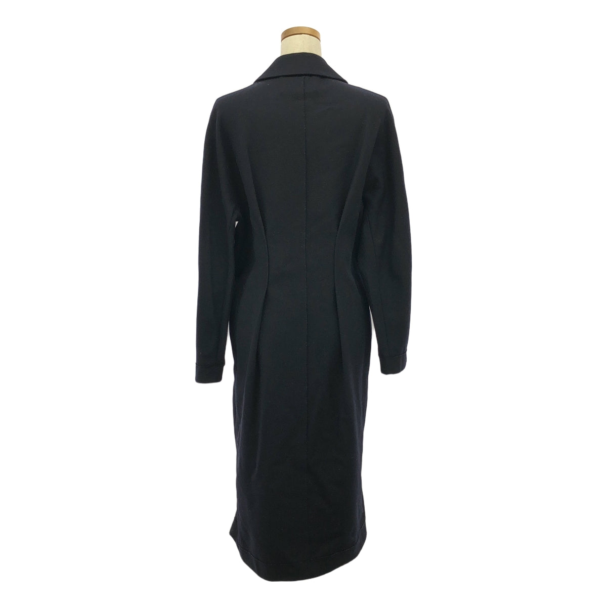 Acne Studios / アクネストゥディオズ | ALEKA WOOL ウエストコード ウール ロングコート | 34 | ネイビー | レディース