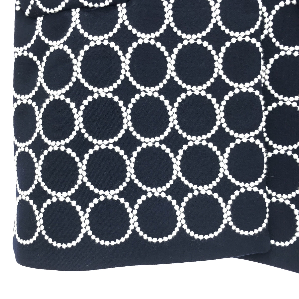 [品相良好] mina perhonen | 鈴鼓粗呢大衣 | 38 | 海軍藍 | 女款