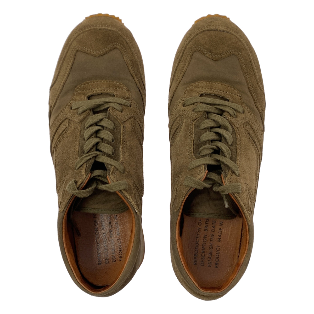 復刻版 | 英國軍用 TRAYNER 皮革運動鞋 | 尺寸 37 (23.5-24 公分) | 女款