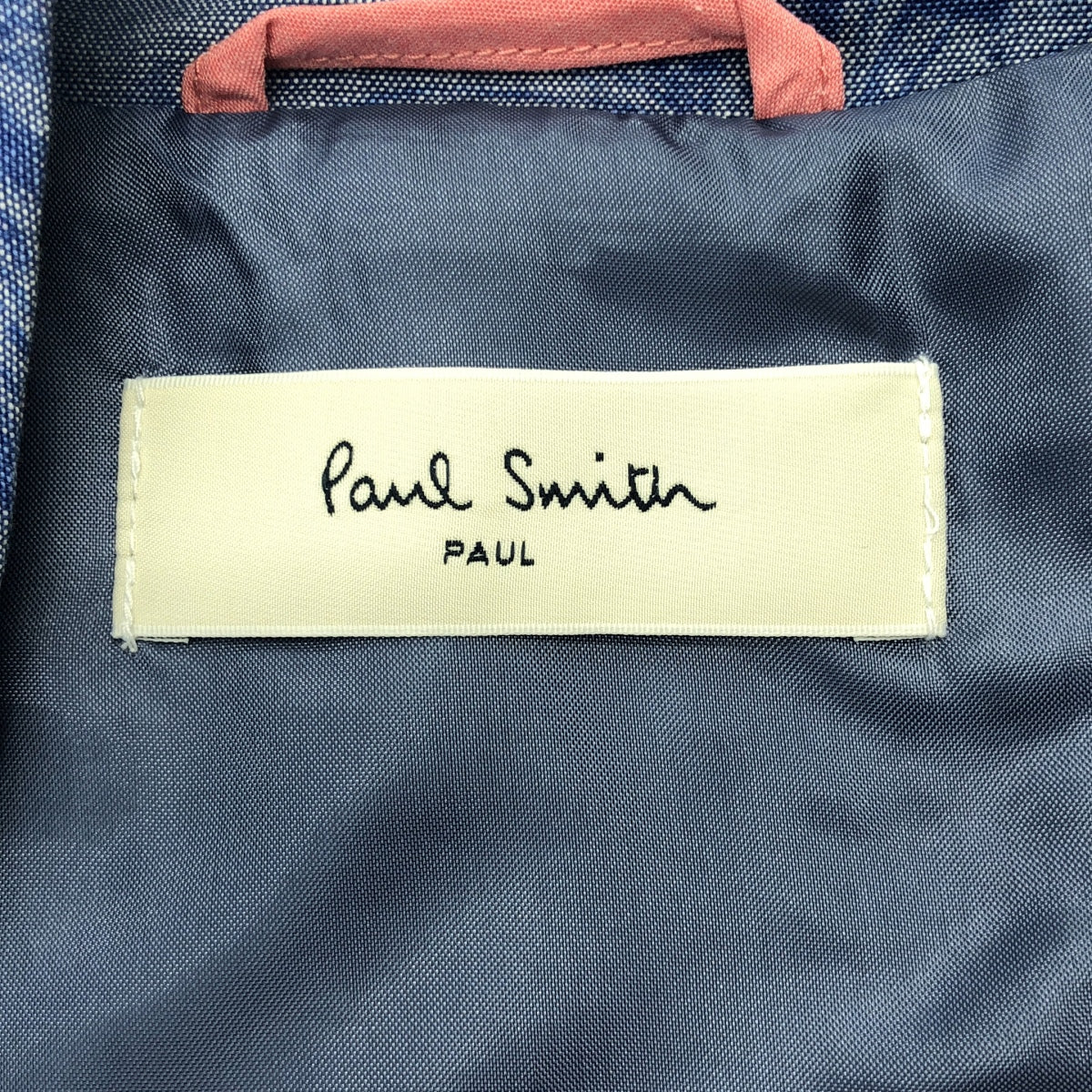 【美品】  Paul Smith / ポールスミス | フラワープリント 1B ジャケット | 38 | ブルー | レディース