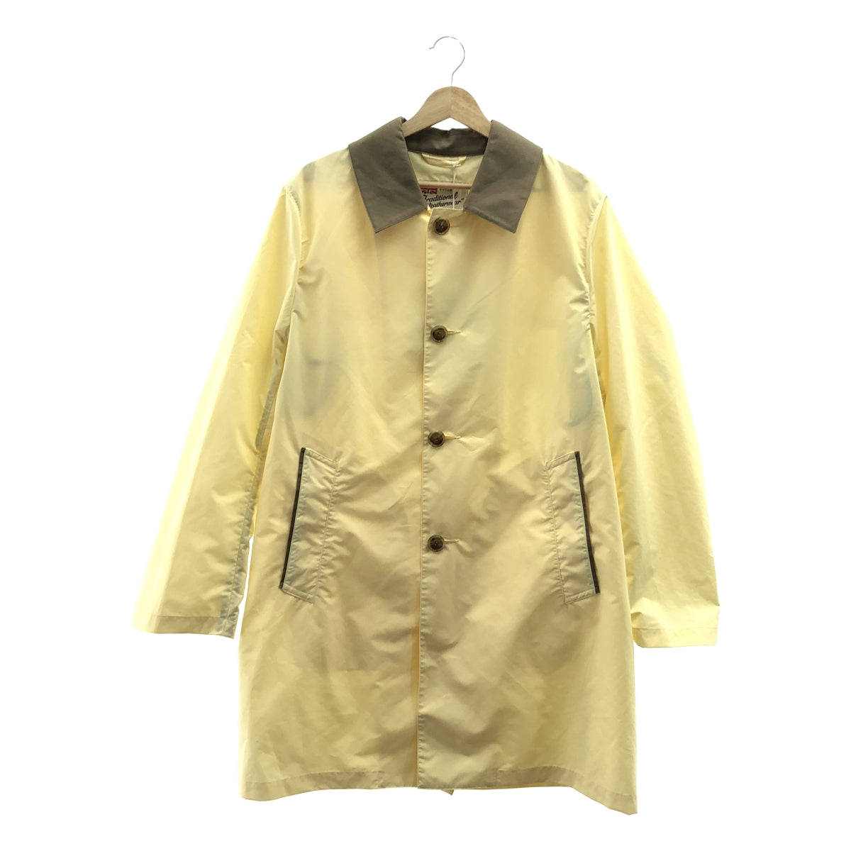 【신품】 Traditional Weatherwear / 트래디셔널 웨더웨어 | 2023SS | × 417 EDIFICE SELBY MID 코트 | 38 | 자연 | 남성