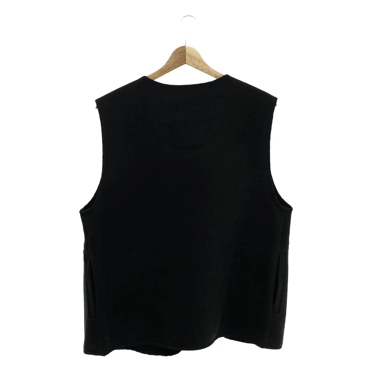 sirone / シロネ | パイピング テープリボンベスト | ブラック/ネイビー | レディース