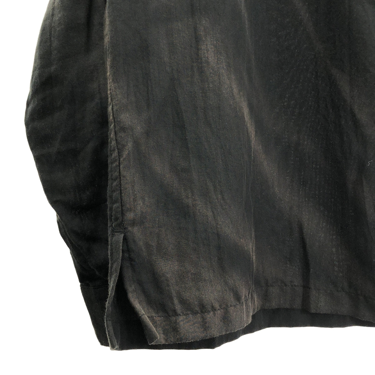 JiyongKim / 지용김 | 2025SS | 오버 실루엣 셔츠 | M | 블랙 | 남성