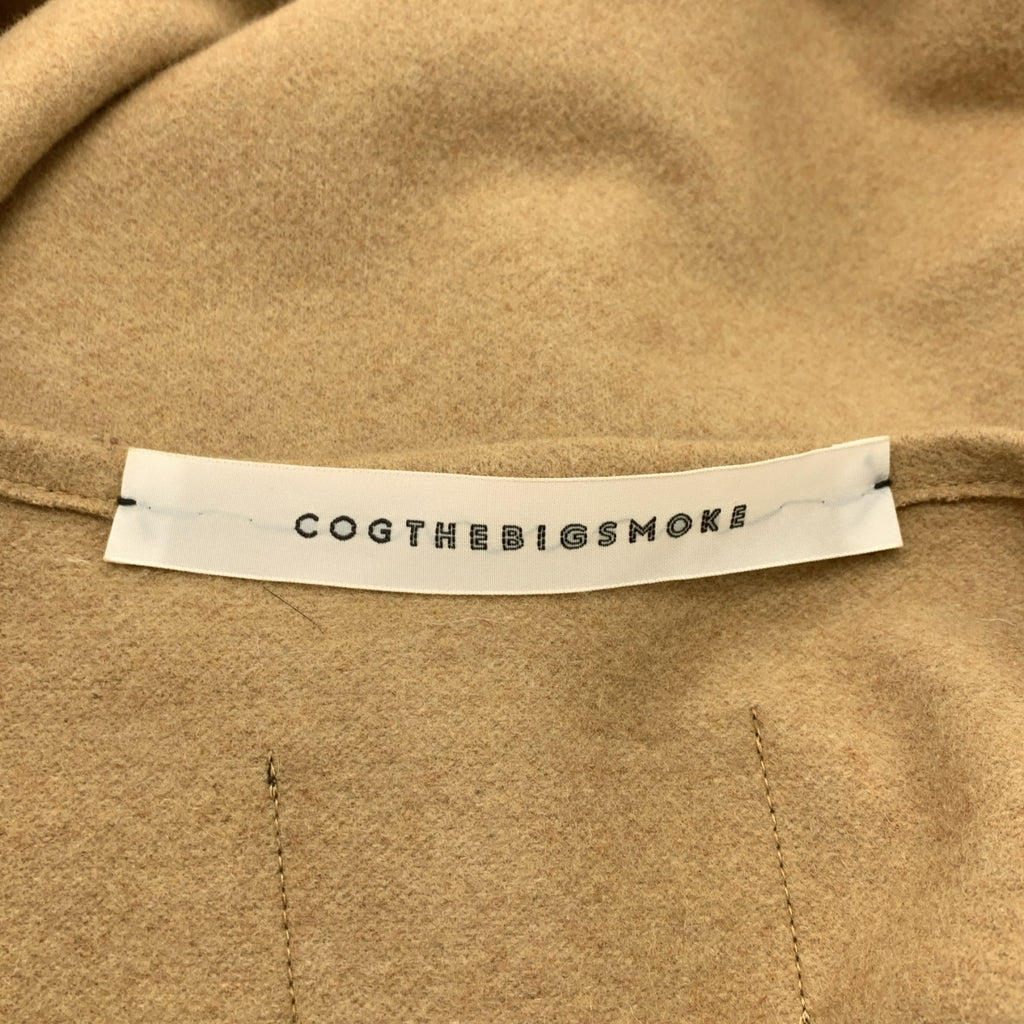 COGTHEBIGSMOKE | 羊毛尼龍斗篷外套 | F碼 | 女款