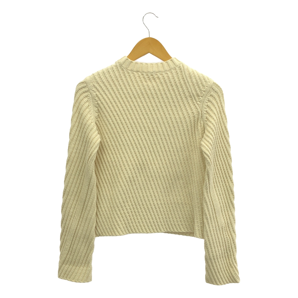 CELINE | Phoebe cotton crew neck sweater | XS | Ivory | Women's