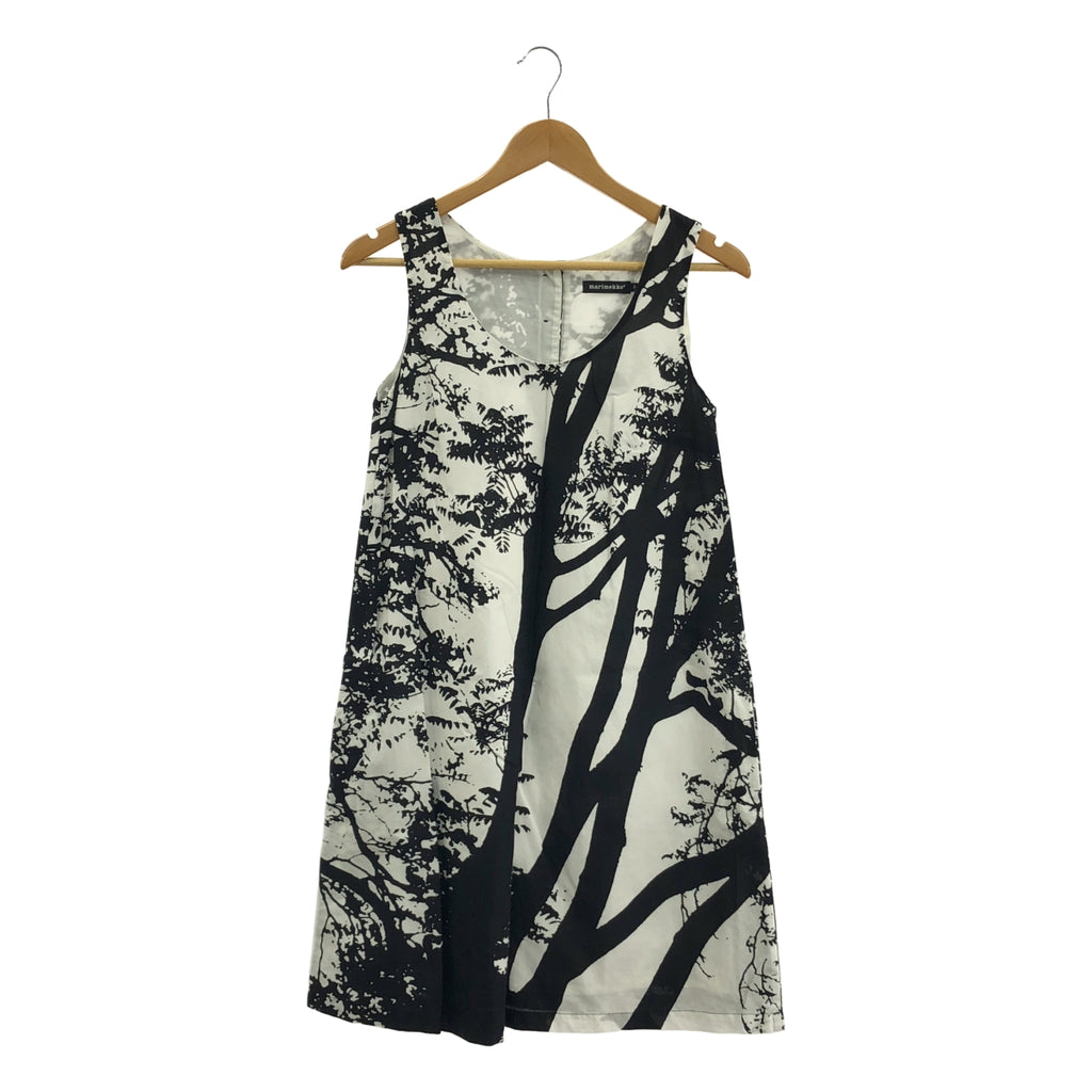 marimekko / マリメッコ | 総柄 ドレス ワンピース / 裏地付き | 34 | レディース