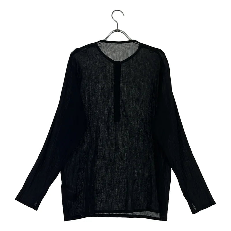 Framework / フレームワーク | 2024SS | クレープヘンリーネックブラウス |