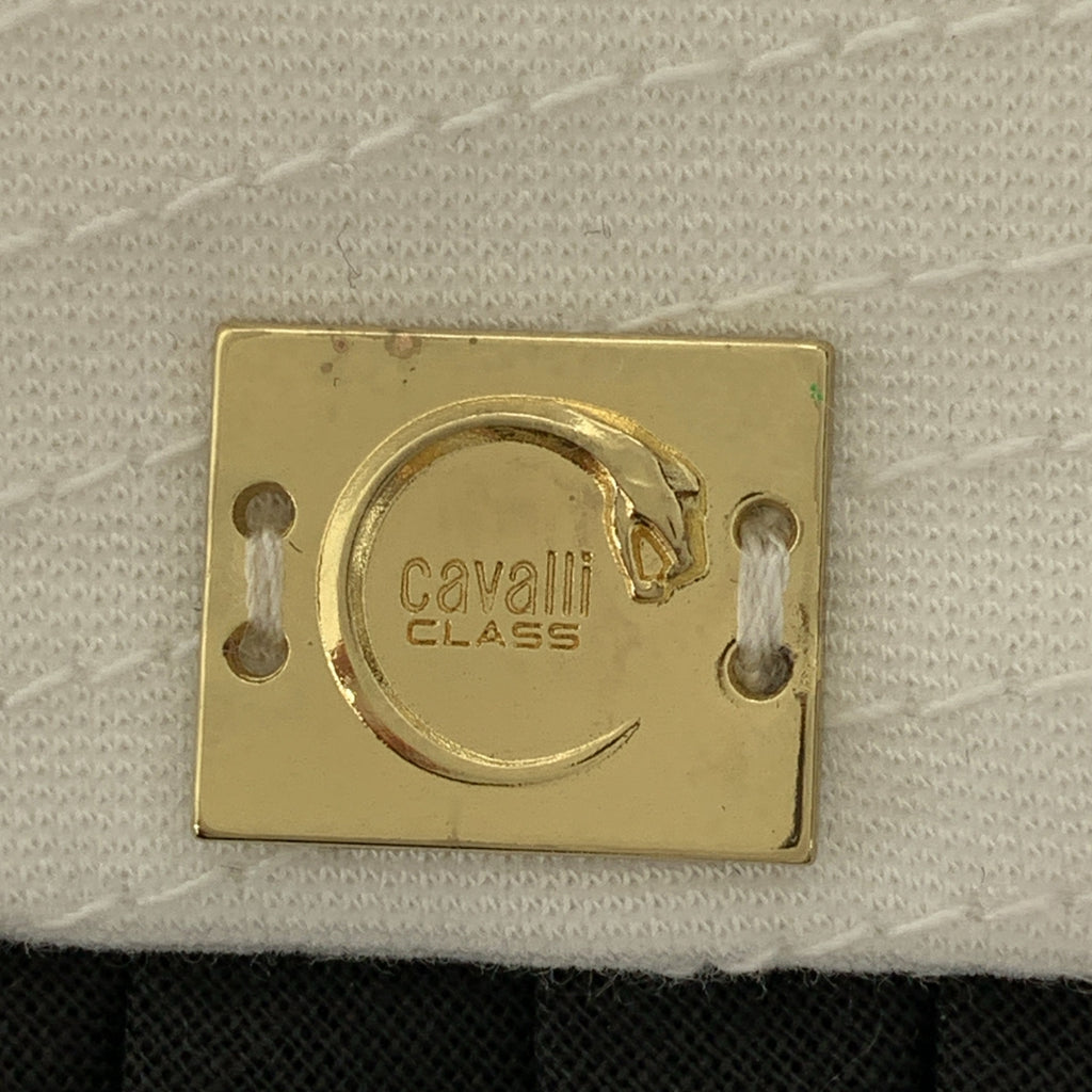 Roberto Cavalli | 荷葉邊標誌牌後拉鍊半身裙 | 尺寸 42 |