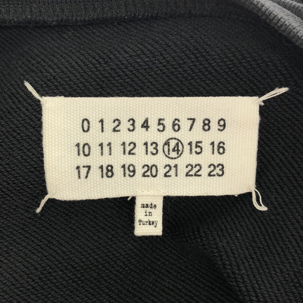 Maison Margiela | 皮革手肘貼片衛衣 | 尺寸 46 |