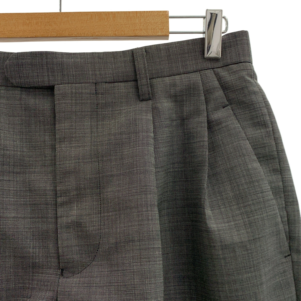 MAATEE&SONS / マーティー&サンズ | SHORT TROUSE ショートトラウザ パンツ / ウール モヘアタイプ | 1 | メンズ