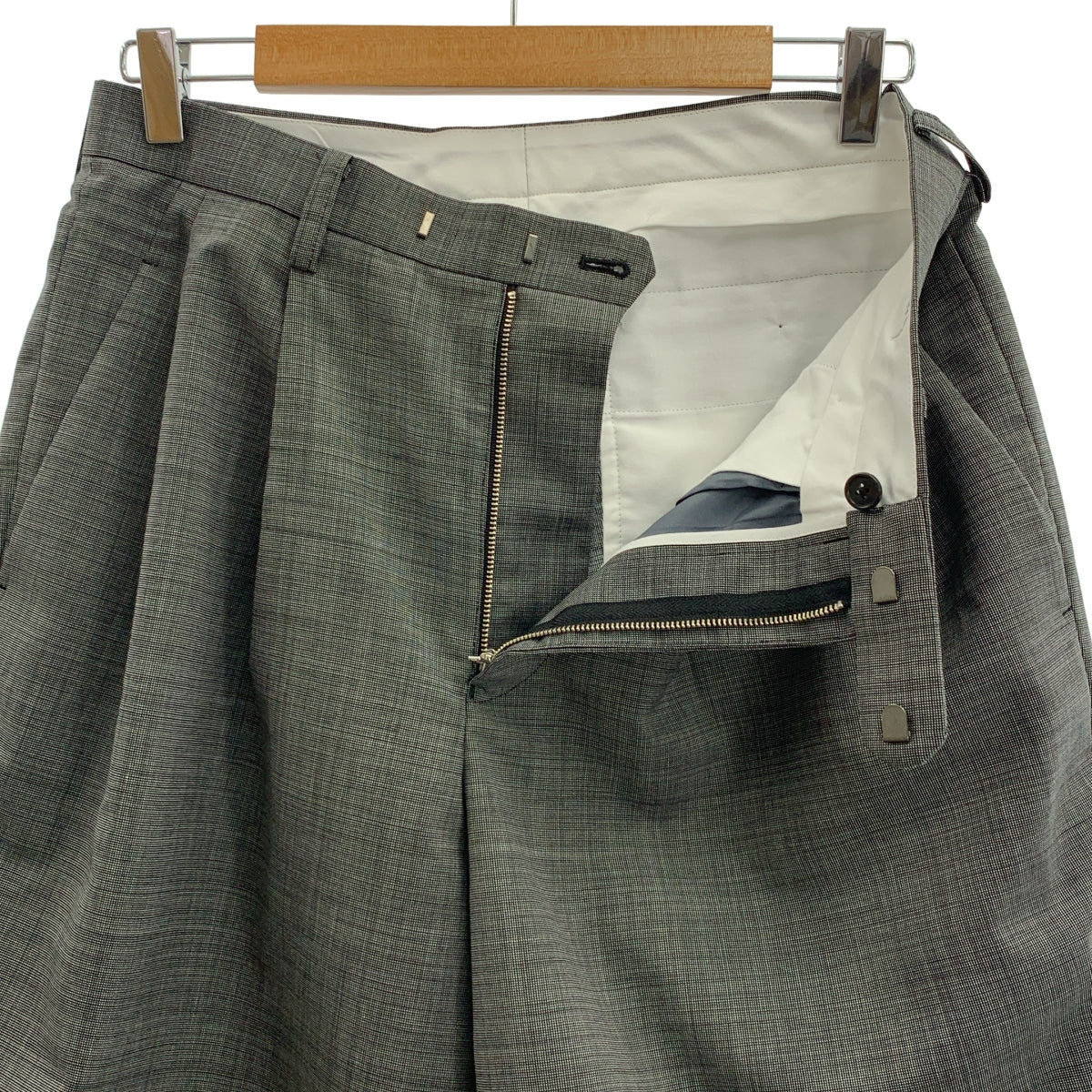 MAATEE&SONS / マーティー&サンズ | SHORT TROUSE ショートトラウザ パンツ / ウール モヘアタイプ | 1 | メンズ