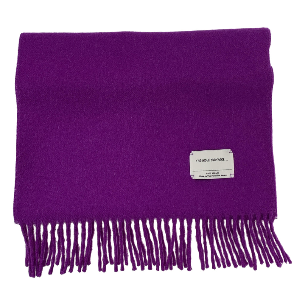 THE INOUE BROTHERS / ザイノウエブラザーズ | ベビーアルパカストール マフラー |