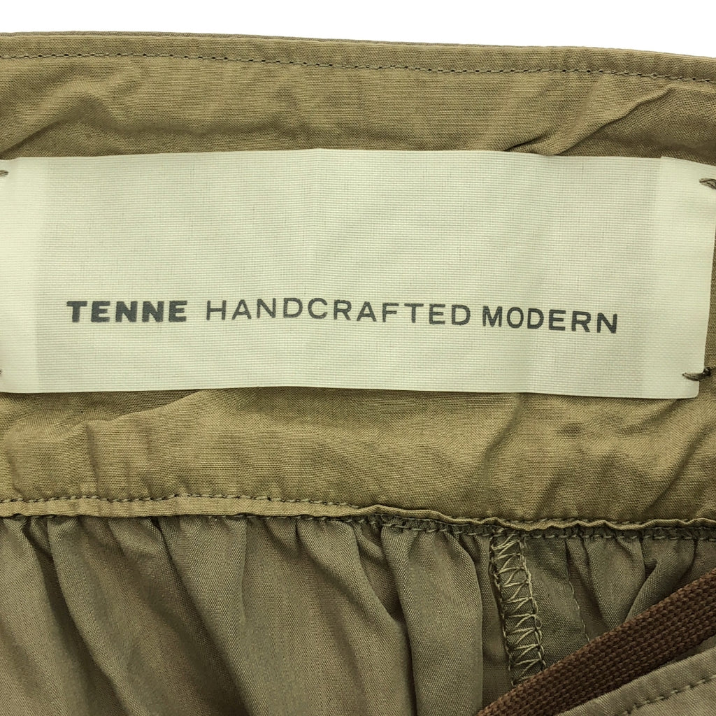 TENNE HANDCRAFTED MODERN / テンハンドクラフテッドモダン | shirring all in one シャーリング オールインワン | F | カーキ | レディース