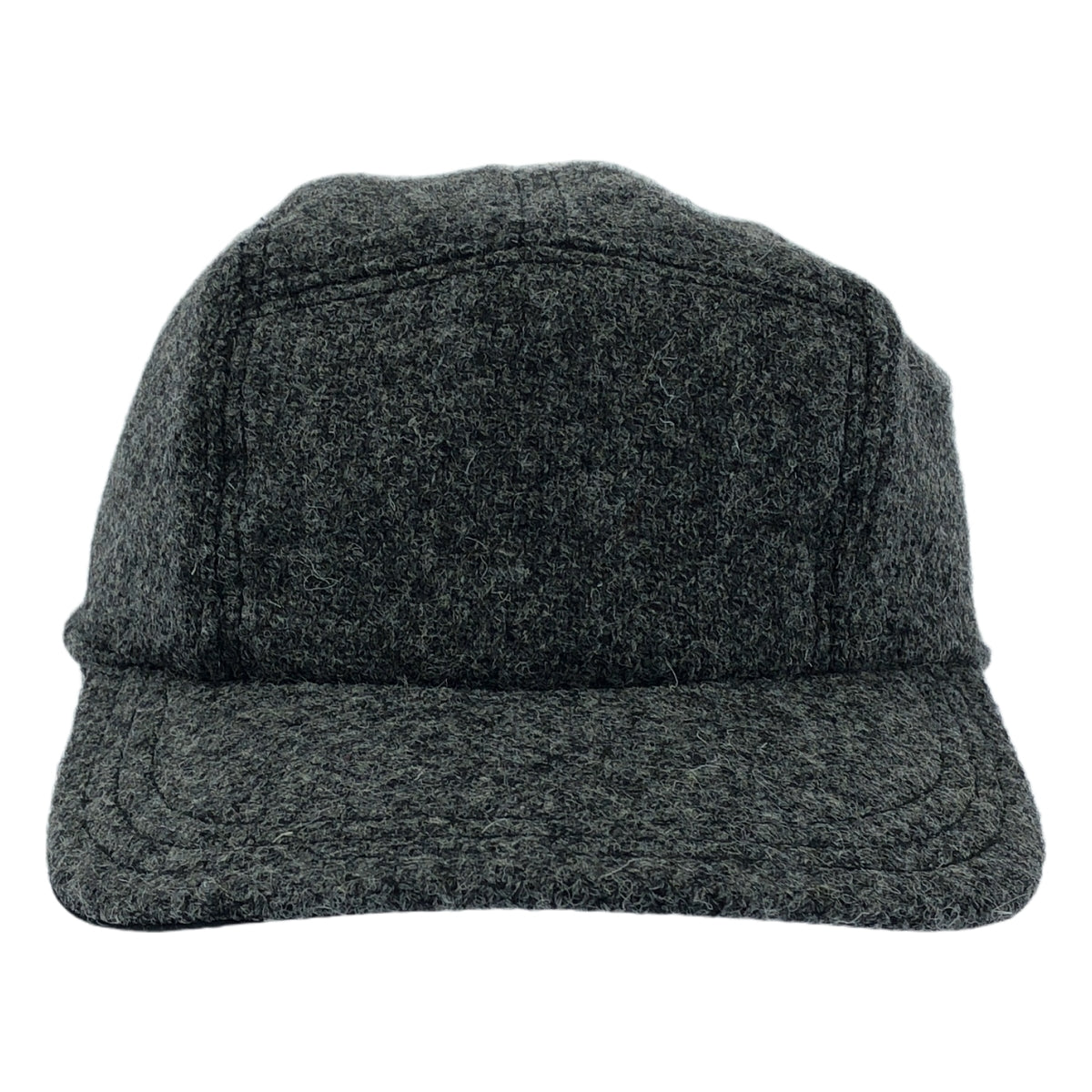 【美品】  OAMC / オーエーエムシー | × HARRIS TWEED / ウールキャップ | グレー | メンズ