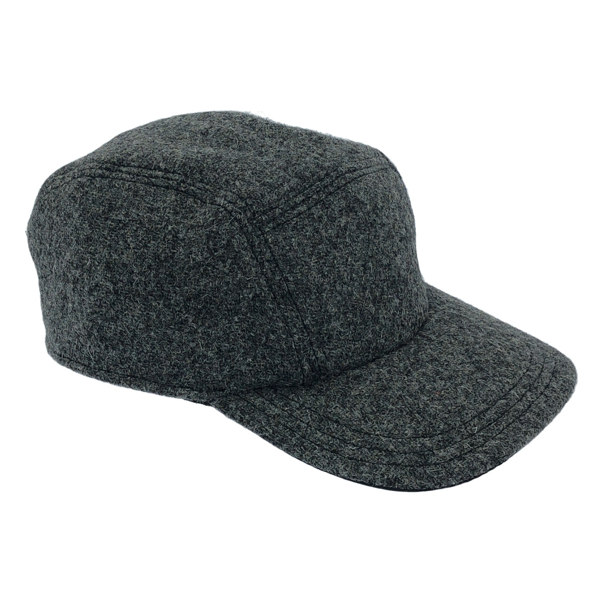 【美品】  OAMC / オーエーエムシー | × HARRIS TWEED / ウールキャップ | グレー | メンズ