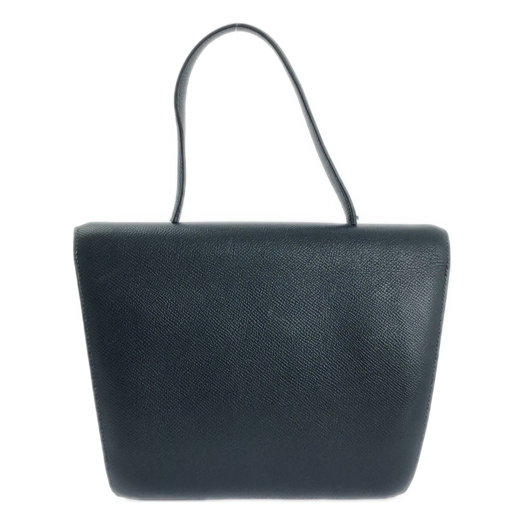 HERMES / エルメス | 1990s | フリーゲート クシュベル ゴールド×シルバー金具 ハンドバッグ | ネイビー | レディース