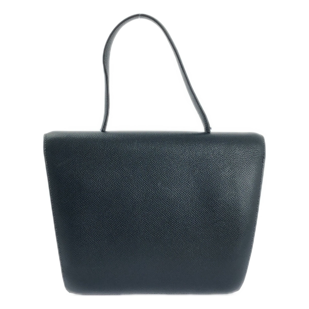 HERMES / エルメス | 1990s | フリーゲート クシュベル ゴールド×シルバー金具 ハンドバッグ | ネイビー | レディース