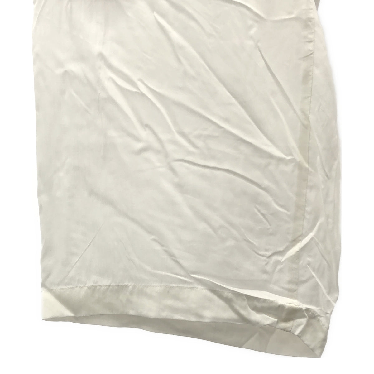[近乎全新] 山本耀司男士 | 2025SS | 灰色印花長褲 | 灰色印花人造絲長褲 | 尺寸 3 | 白色 | 男款