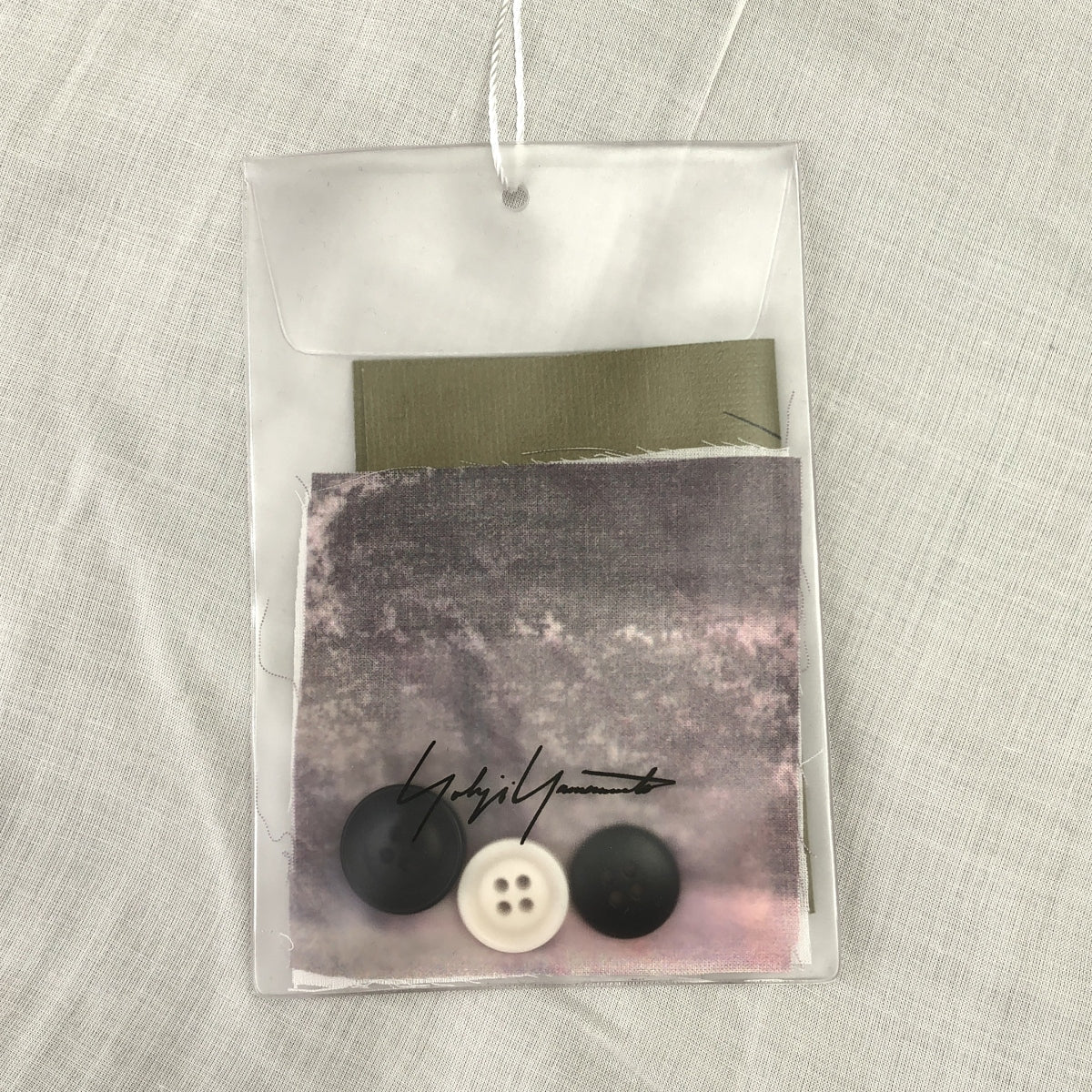 【美品】  YOHJI YAMAMOTO POUR HOMME / ヨウジヤマモトプールオム | 2025SS | GREY PRINTED PANTS グレープリンテッド レーヨン パンツ | 3 | ホワイト | メンズ