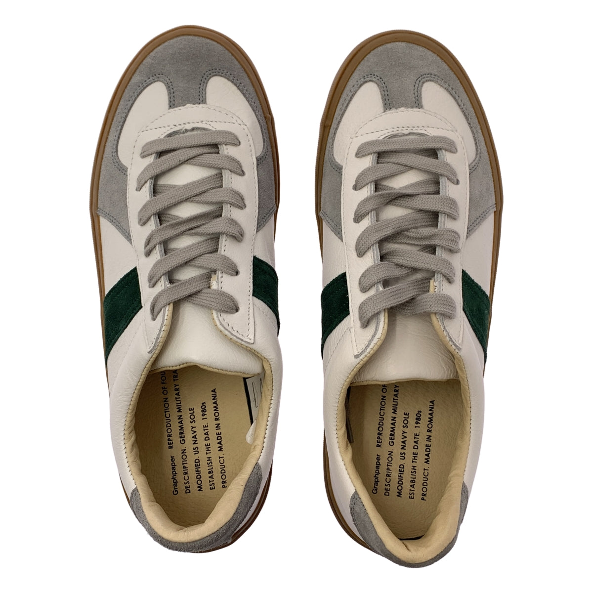 Graphpaper / グラフペーパー | 2025AW | REPRODUCTION OF FOUND for GP GERMAN MILITARY TRAINER ジャーマントレーナー スニーカー | 40 | メンズ